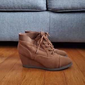 Madden Girl Brown Booties